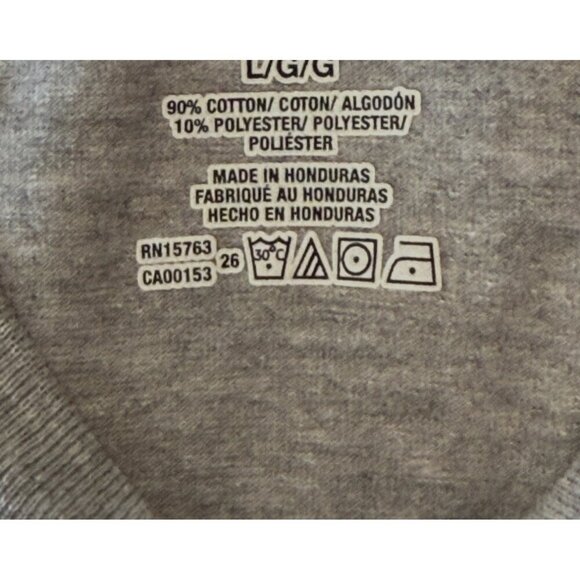 Hanes "Cinemacon 2011" Promotional Short Sleeve Tee Shirt Gray Size L NWOT - Picture 4 of 5